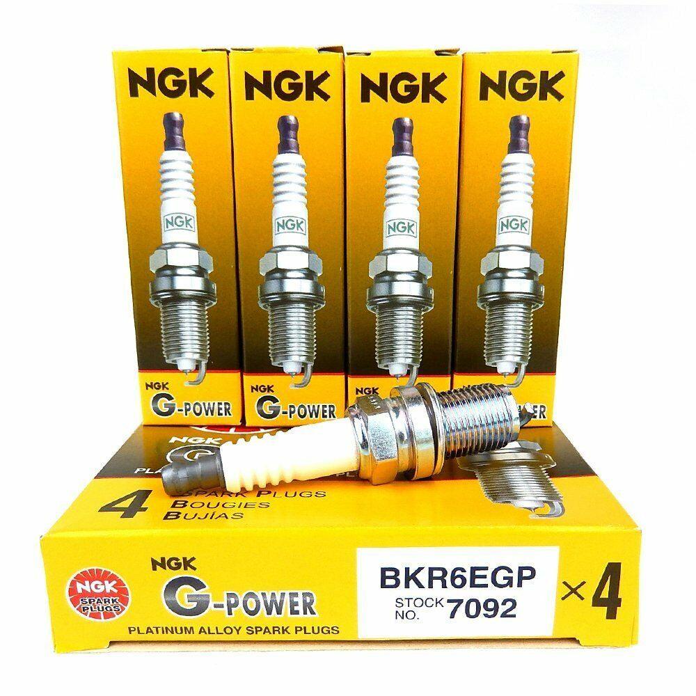 NGK G-POWER Platinum Spark Plugs BKR6EGP 7902 Set of 4