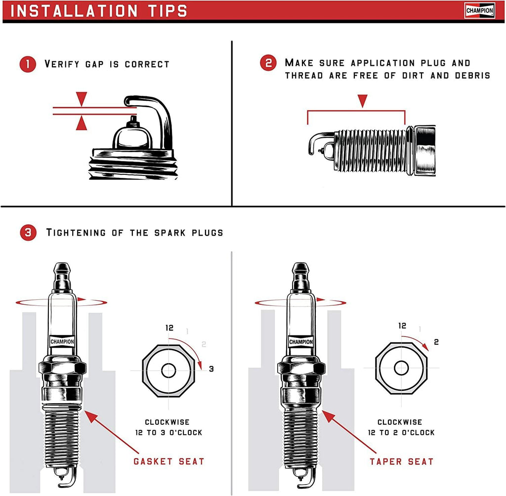 Champion Industrial 521 Spark Plug (Carton of 1) - XMD21