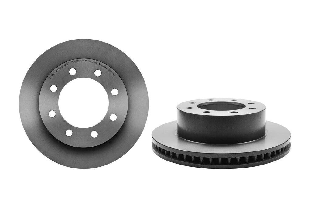 Brembo Front Disc Brake Rotor for Dodge (09.B656.11)