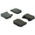 Centric Rear Disc Brake Pad for Quattroporte, ML500, ML55 AMG, ML430 (301.08740)