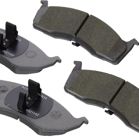 Silver 14D730ACH Ceramic Front Disc Brake Pad Set