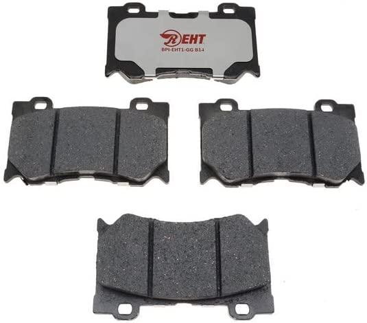 Premium Raybestos Element3 EHT™ Replacement Front Brake Pad Set for Select 1998-2002 Chevrolet Prizm and 1998-2002 Toyota Corolla Model Years (EHT741H)