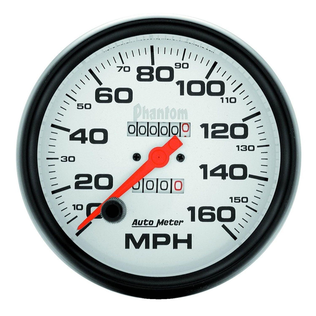 5 in. SPEEDOMETER 0-160 MPH PHANTOM