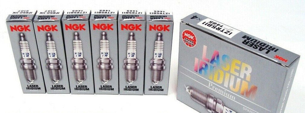 NGK LASER IRIDIUM Iridium Spark Plugs SILZKR7E11 92315 Set of 6