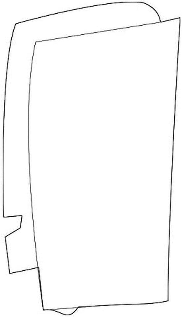 Genuine 15801542 Radiator Air Side Baffle, Left
