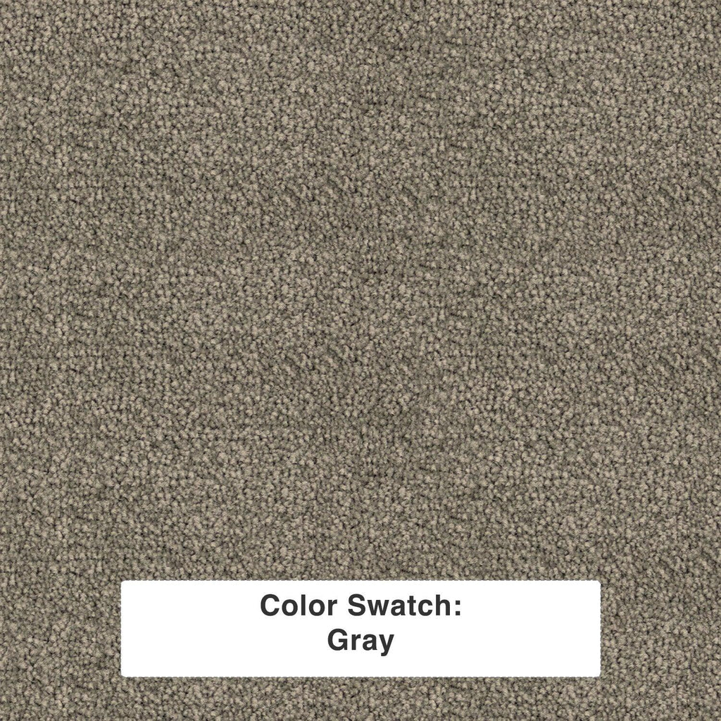 Lloyd Luxe Trunk Carpet Mat for '58 Chevy Bel Air W/Silver Outline Chevy Bowtie