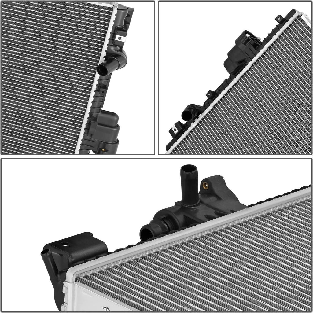 OEM-RA-13339 OE Style 1-Row Aluminum Cooling Radiator Compatible with 11-16 F250 / F350 / F450 / F550 Super Duty