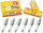 NGK BR7HS-10 NICKEL Standard Plug Spark Plugs 1098 Set of 6 NEW