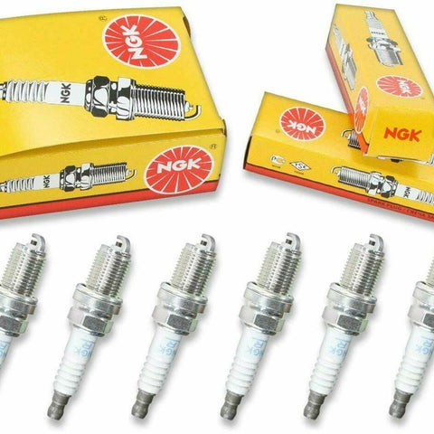 NGK BR7HS-10 NICKEL Standard Plug Spark Plugs 1098 Set of 6 NEW