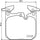 Brembo Front Disc Brake Pad Set for BMW (P06096)
