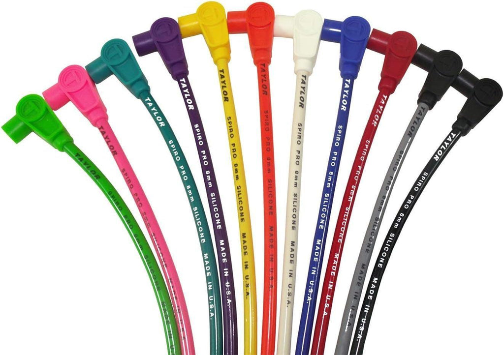 74676 Spiro-Pro Blue Spark Plug Wire Set