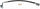Dorman Brake Hydraulic Hose for Commander, Grand Cherokee H620586
