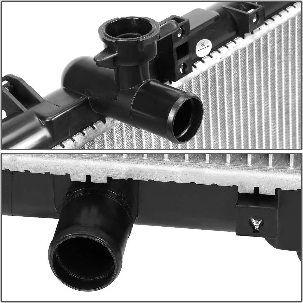 OEM-RA-2980 Factory Style Aluminum Core Cooling Radiator Compatible with 07-09 Suzuki SX4 AT/MT,27-15/16" W X 14-3/4" H X 1-1/16" D
