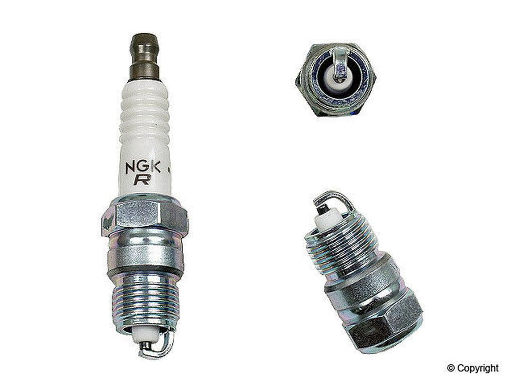 8-New NGK V-Power Copper Spark Plugs UR4 #6630 Made in Japan