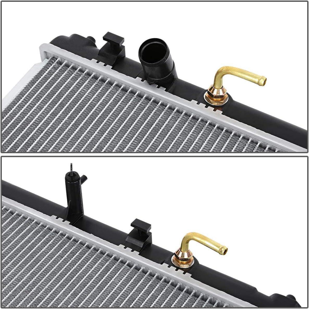 OEM-RA-2437 Aluminum Radiator Compatible with 02-06 Camry L4 AT,29-1/16" W X 15-3/4" H X 5/8" D,1-3/8" Inlet / 1-3/8" Outlet