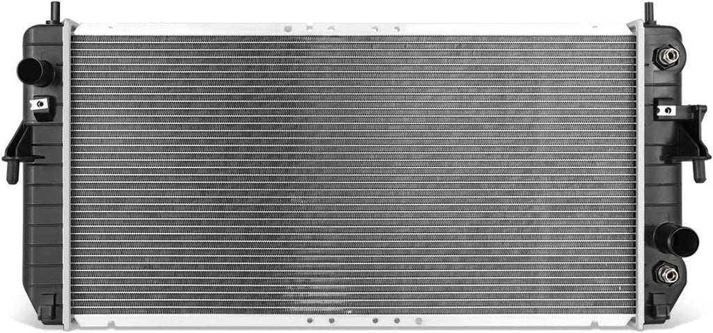 OEM-RA-13267 OE Style 1-Row Aluminum Core Radiator Compatible with 09-11 Buick Lucerne 3.9L, 30-1/2" W X 15-1/16" H X 1" D, 1-5/16" Inlet / 1-9/16" Outlet