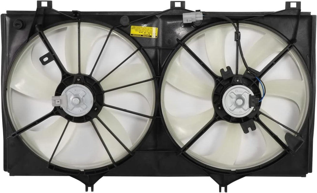 OEM-RF-0968 Factory Style Radiator Cooling Fan Assembly Compatible with 2007-2009 Camry 4 Cyl MT