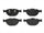 Brembo Front Disc Brake Pad Set for 02-06 BMW X5 (P06028)