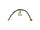 Brake Hydraulic Hose for Grand Voyager, Lebaron, Town & Country+More H380072
