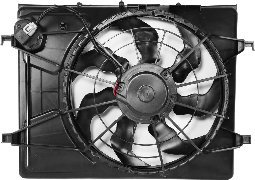 OEM-RF-1099 Factory Style Radiator Cooling Fan Assembly Compatible with 2007-2010 Elantra