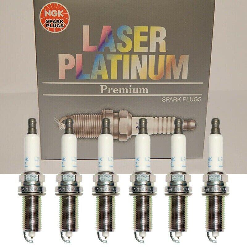 NGK Laser Platinum Spark Plug 6PCS for 10-13 BMW 128I 323I 328I 528I X3 X5 Z4 L6