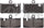 ADVICS AD0871 Disc Brake Pad Set