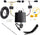 118838 T-One® T-Connector Harness, 4-Way Flat, W/Circuit Protected Modulite® HD Module, Compatable with 2021-2023 KIA Sorento Black