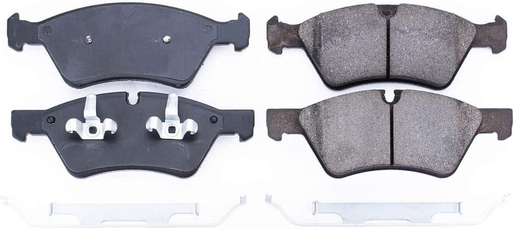 17-1123, Z17 Front Ceramic Brake Pads with Hardware