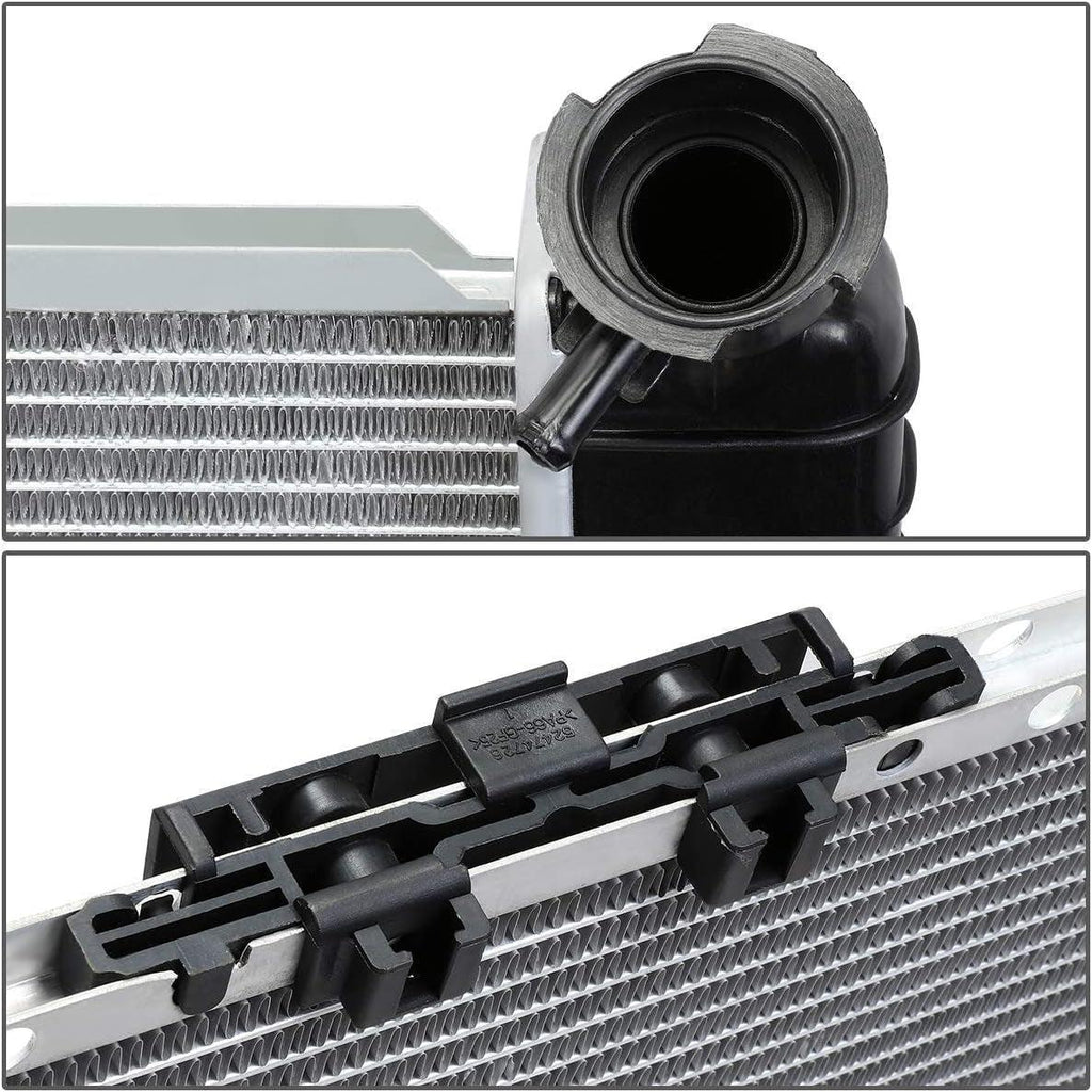 OEM-RA-1889 OE Style Aluminum Core Radiator Compatible with 97-00 Silhouette/Venture, 97-99 Regal/Century, 3.1L 3.4L 3.8 L, 30-1/2" W X 15" H X 5/8" D, 1-5/16" Inlet, 1/5/16" Outlet