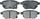 Acdelco - Ceramic Rear Di (B) (14D1354CH)