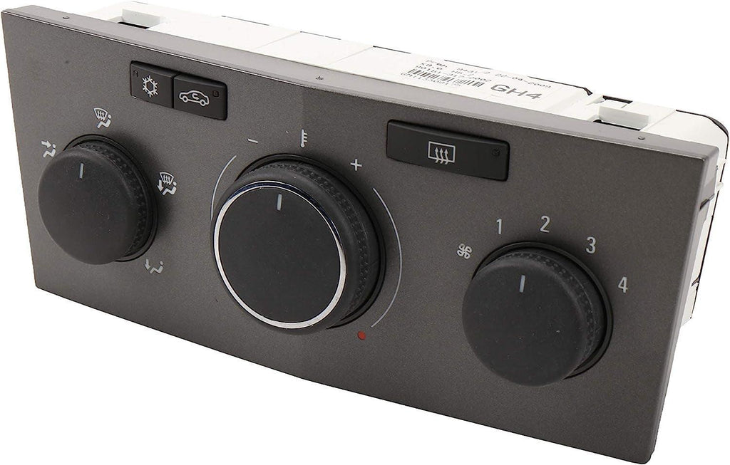 GM Original Equipment 13308175 Charcoal Metallic Heating and Air Conditioning Control Panel