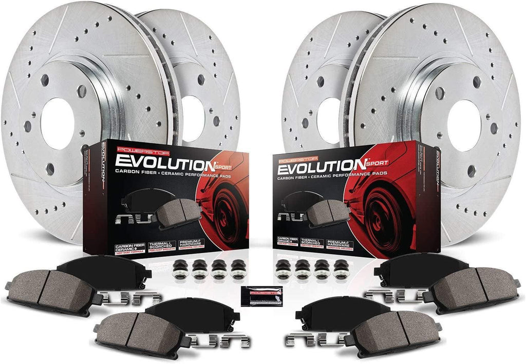 K6392 Front & Rear Z23 Evolution Sport Brake Upgrade Kit