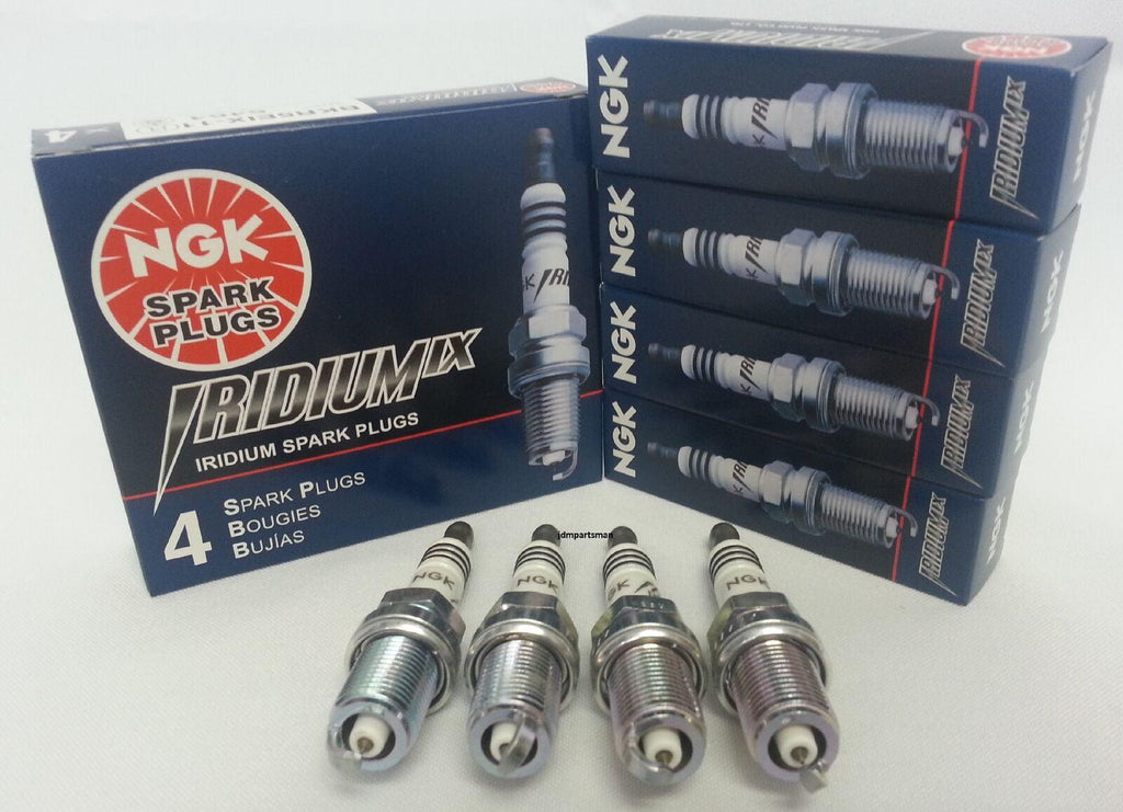 NGK LFR5AIX-11 Iridium Spark Plugs 4-Pcs (4469) Fits Infiniti Hyundai Kia