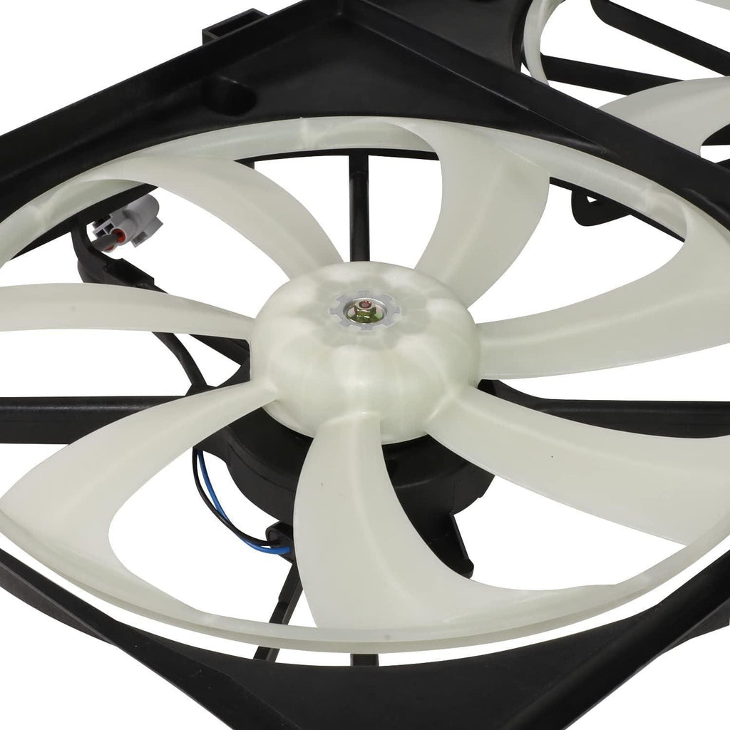 OEM-RF-0968 Factory Style Radiator Cooling Fan Assembly Compatible with 2007-2009 Camry 4 Cyl MT