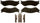 SP702ATRH Specialty Truck Brake Pad