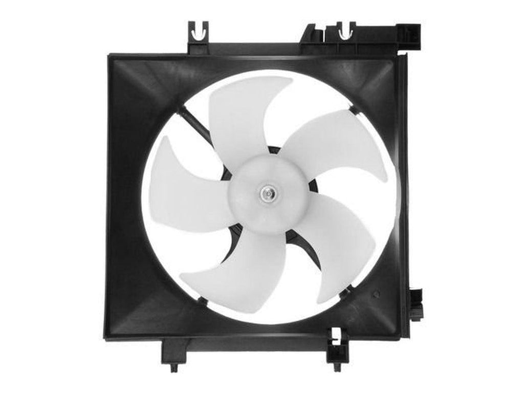 Left Auxiliary Fan Assembly - Compatible with 2005 - 2014 Subaru Outback 2.5L H4 Naturally Aspirated 2006 2007 2008 2009 2010 2011 2012 2013