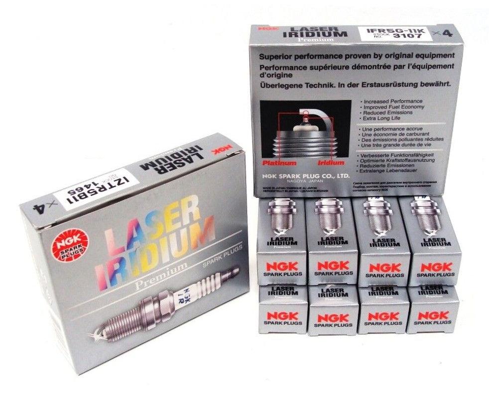 NGK LASER IRIDIUM Iridium Spark Plugs SIZKBR8A8HS 1555 Set of 8