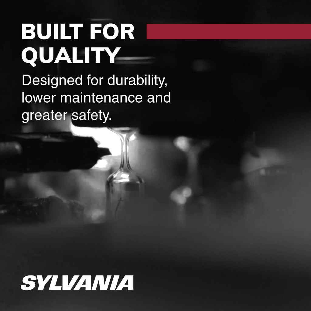 Sylvania 3157 Long Life Mini Bulb, 2 Pack, Compatible with Multiple Cars