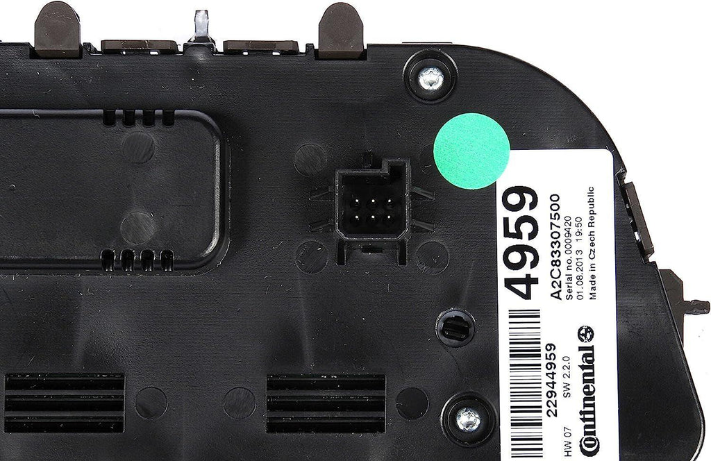 GM Original Equipment 15-74330 Cocoa Heating and Air Conditioning Control Panel