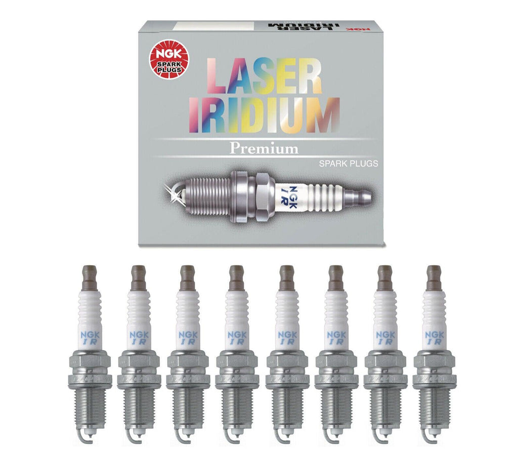 NGK Laser Iridium Spark Plug Set 8PCS. 93-12 for Lexus Scion Toyota 4589 IFR6T11