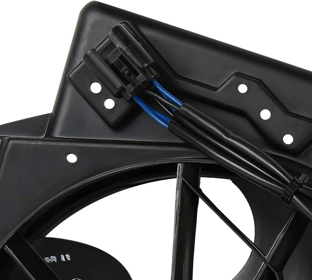 OEM-RF-0088 Factory Style Radiator Cooling Fan Assembly Cooling Efficiency Improved Direct Replacement [Compatible with 00-02 Ford Focus]