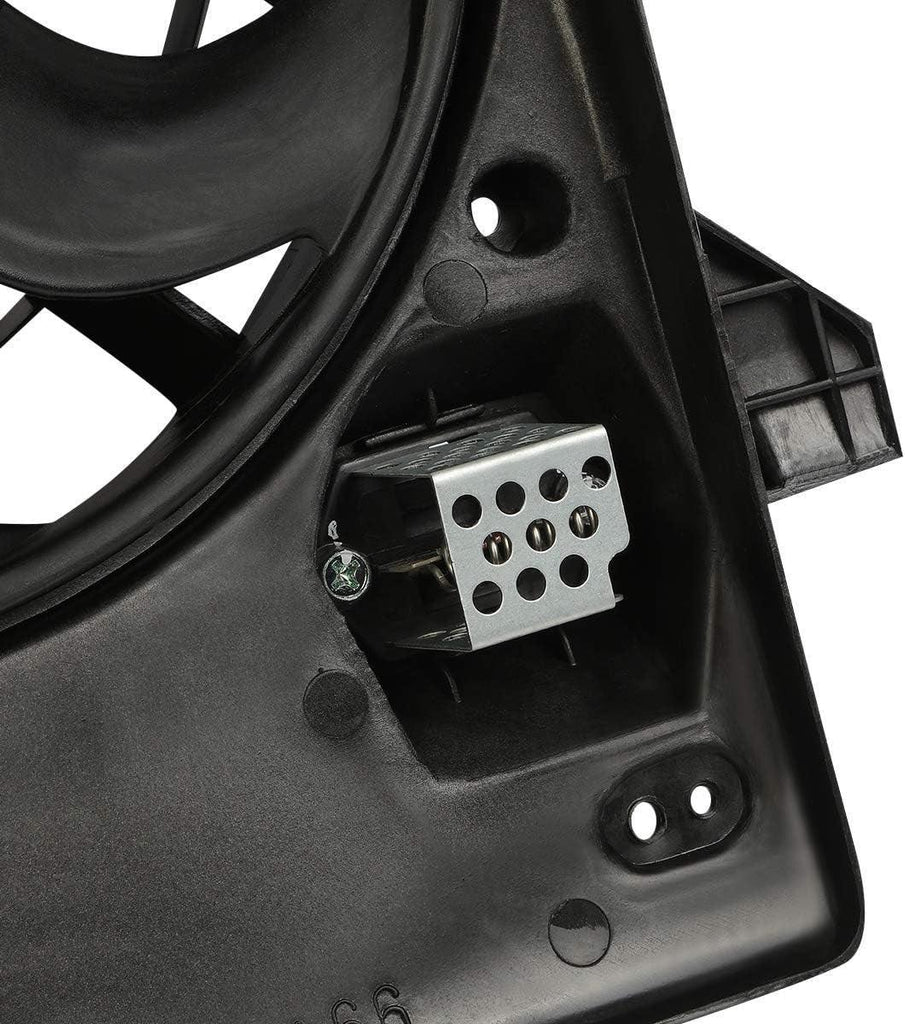 OEM-RF-0099 Factory Style Radiator Cooling Fan Assembly Cooling Efficiency Improved Direct Replacement [Compatible with 95-00 Contour / 99-02 Cougar / 95-00 Mystique]