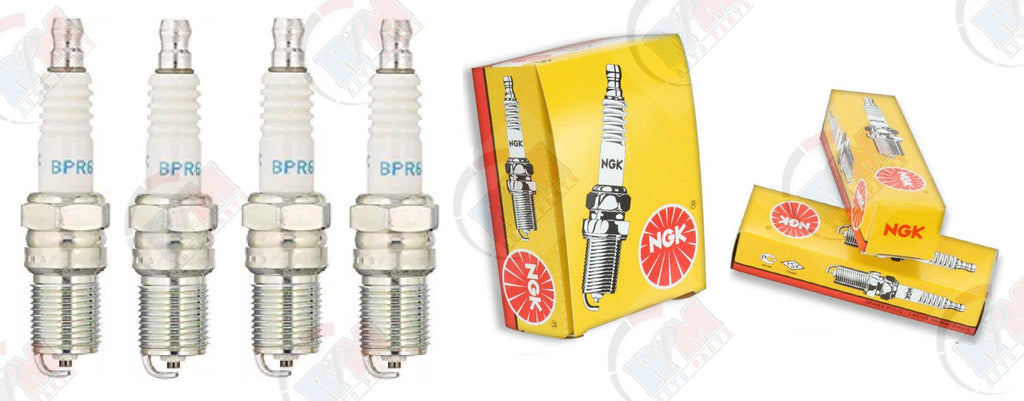 NGK BR9ES "STANDARD" Plug 3194 SOLID Spark Plugs (Set of 4)