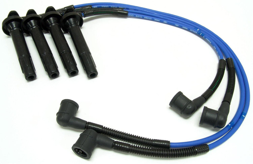 NGK SPARK PLUG WIRES SET of 4 NEW for SUBARU LEGACY IMPREZA OUTBACK 55004