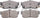 Advics AD0540: Disc Brake Pad Set