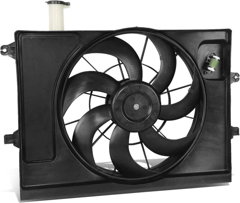 OEM-RF-1128 Factory Style Radiator Cooling Fan Assembly Compatible with 2018-2021 Kona