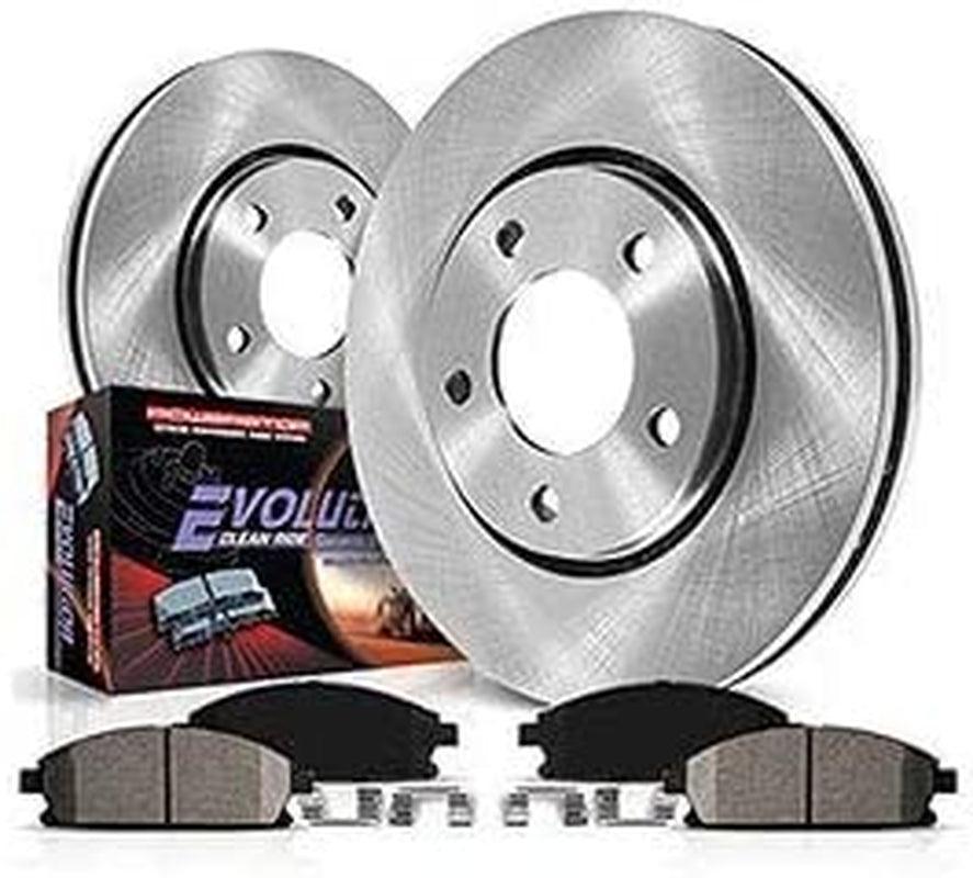 KOE4631 Autospecialty Rear Replacement Brake Kit-Oe Brake Rotors & Ceramic Brake Pads