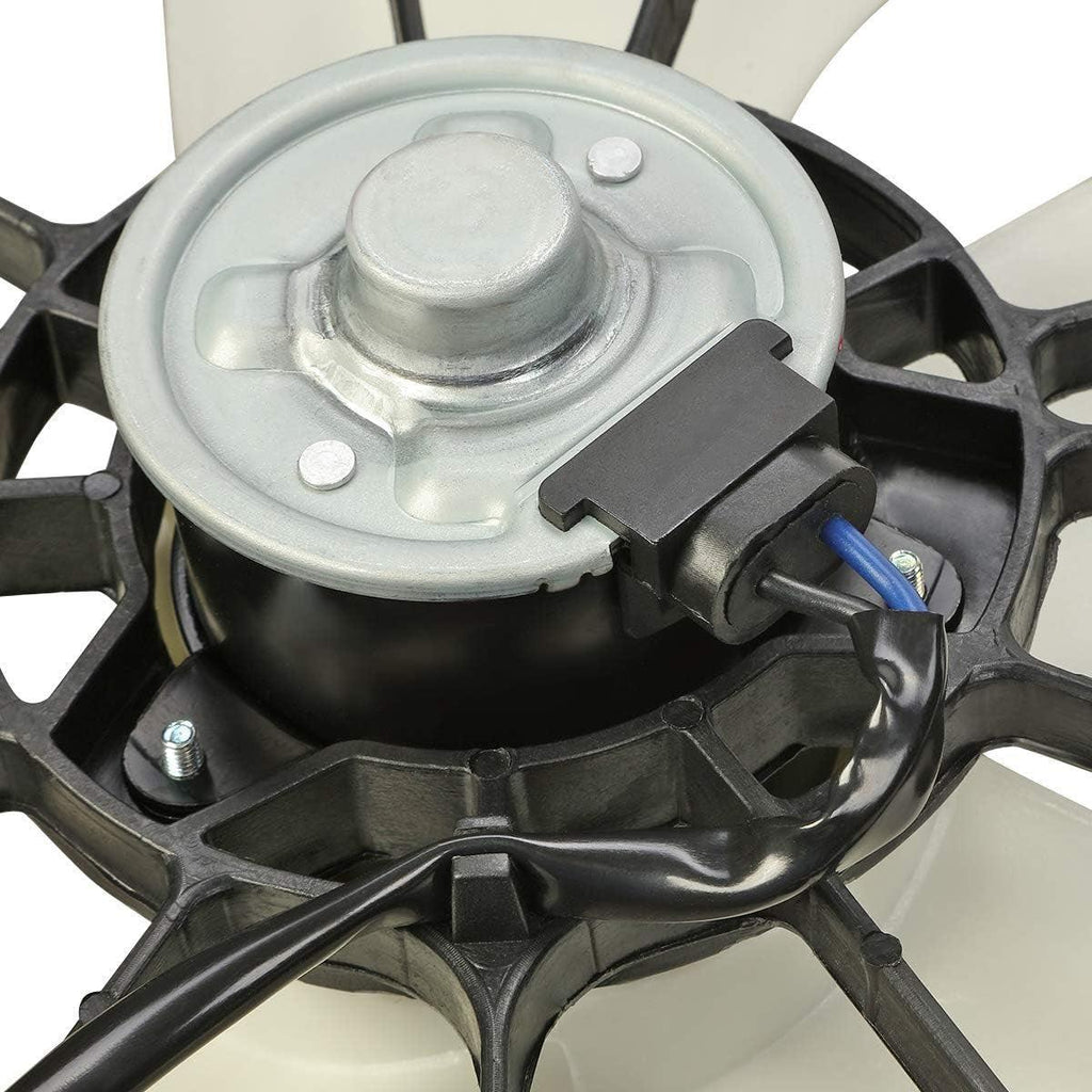OEM-RF-0197 Factory Style Radiator Cooling Fan Assembly Cooling Efficiency Improved Direct Replacement [Compatible with 04-08 Acura Tsx],Black