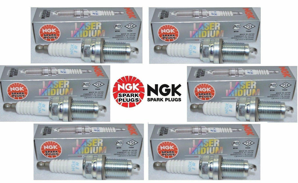 NEW NGK Laser Iridium Resistor Set of 6 Spark Plugs for Suzuki Grand Vitara XL-7