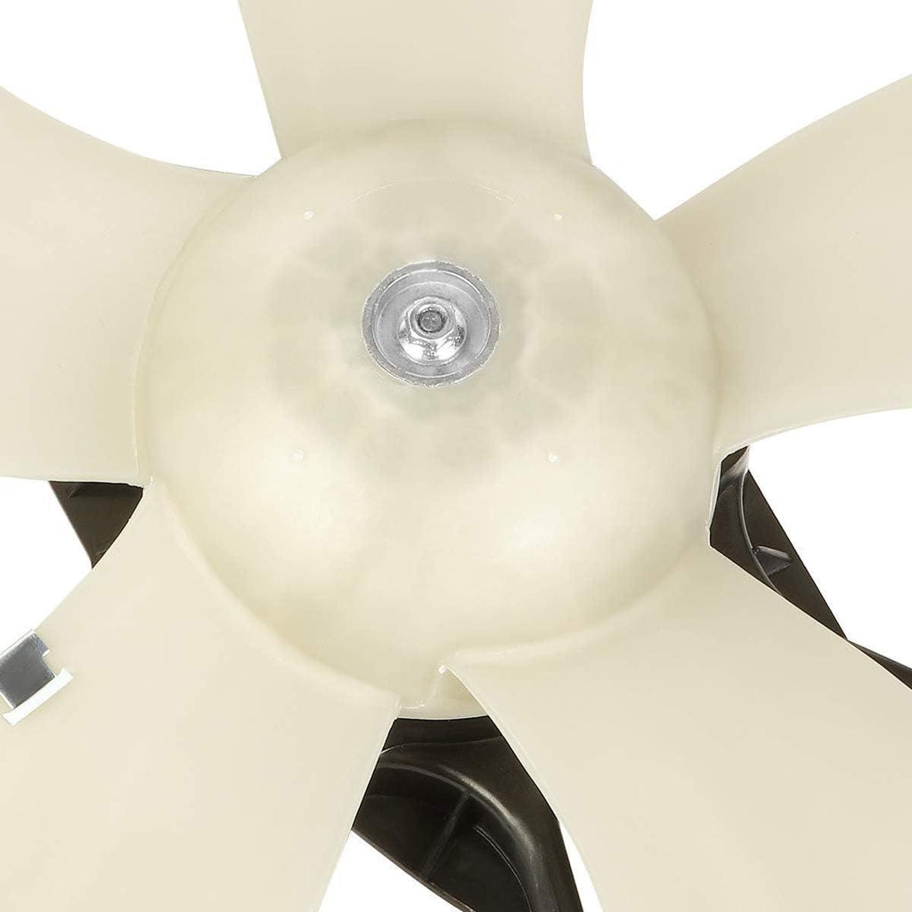 OEM-RF-0261 Factory Style Radiator Cooling Fan Assembly Cooling Efficiency Improved Direct Replacement [Compatible with 1992-1996 Camry 2.2L] Black